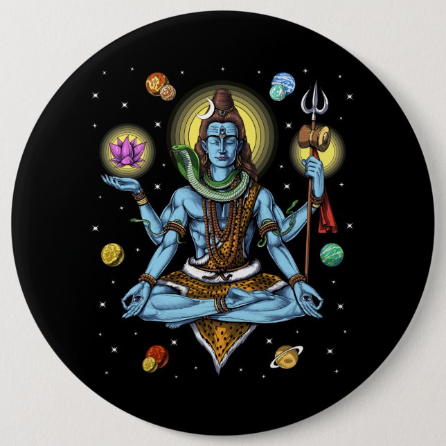 Shiva Meditation Knapp (Framsida)
