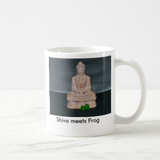 Shiva möter grodan kaffemugg