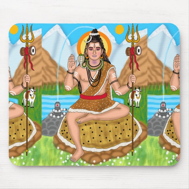 Shiva Mouse Pad  Musmatta (Framsidan)
