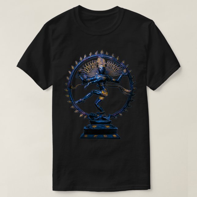 Shiva Nataraj Lord of the Cosmic Dance and Remover T Shirt (Design framsida)