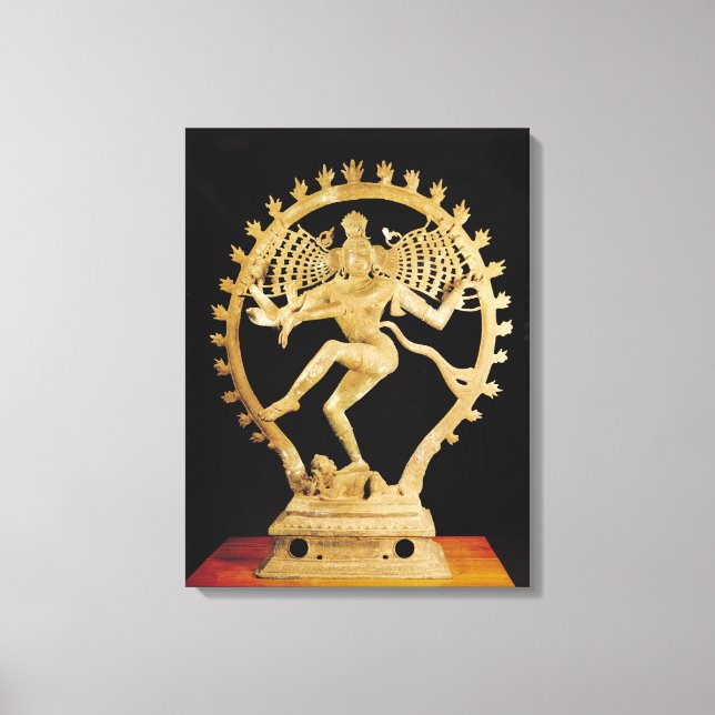 Shiva Nataraja Canvastryck (Framsida)