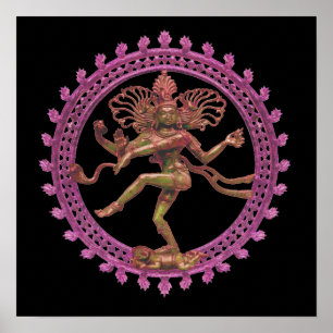 Shiva (Nataraja), Cosmic Dancer Poster
