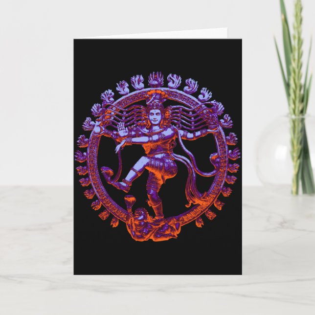 Shiva Nataraja dans Kort (Framsida)