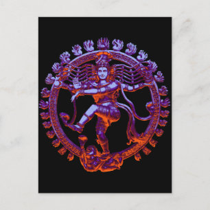 Shiva Nataraja dans Vykort