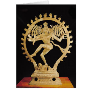 Shiva Nataraja Hälsningskort