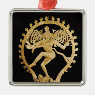 Shiva Nataraja Julgransprydnad Metall