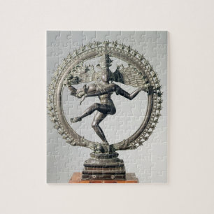 Shiva Nataraja, Tamil Nadu, sena Chola (brons), Pussel