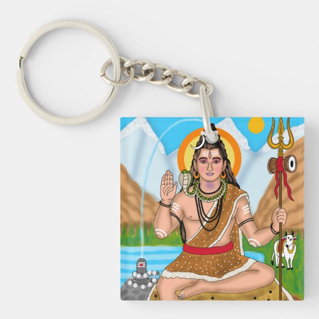Shiva Nyckelring (Framsidan)