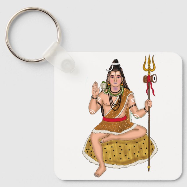 Shiva-nyckelring Nyckelring (Framsida)