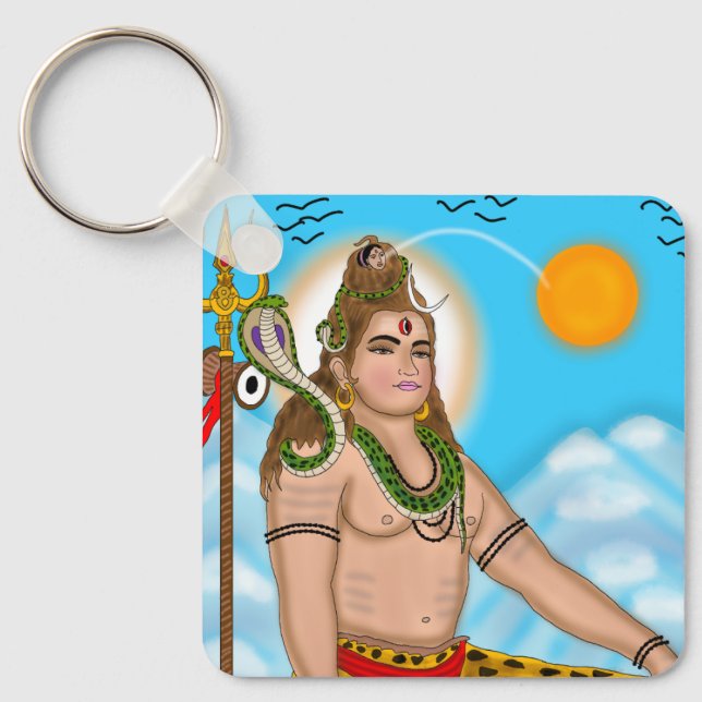 Shiva-nyckelring Nyckelring (Framsida)
