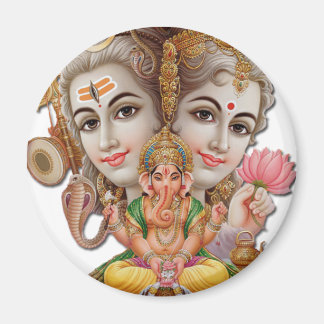 Shiva och familj magnet