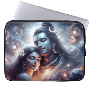 Shiva och Shakti cosmic kärlek Laptop Fodral