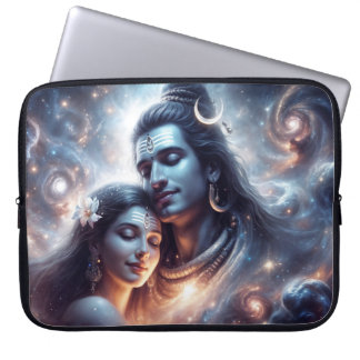 Shiva och Shakti cosmic kärlek Laptop Fodral