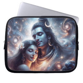 Shiva och Shakti cosmic kärlek Laptop Fodral