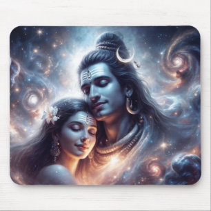 Shiva och Shakti cosmic kärlek Musmatta