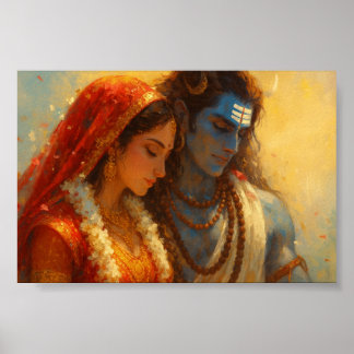 Shiva och Shakti Poster