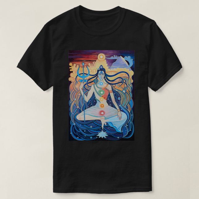 Shiva och Shakti T Shirt (Design framsida)