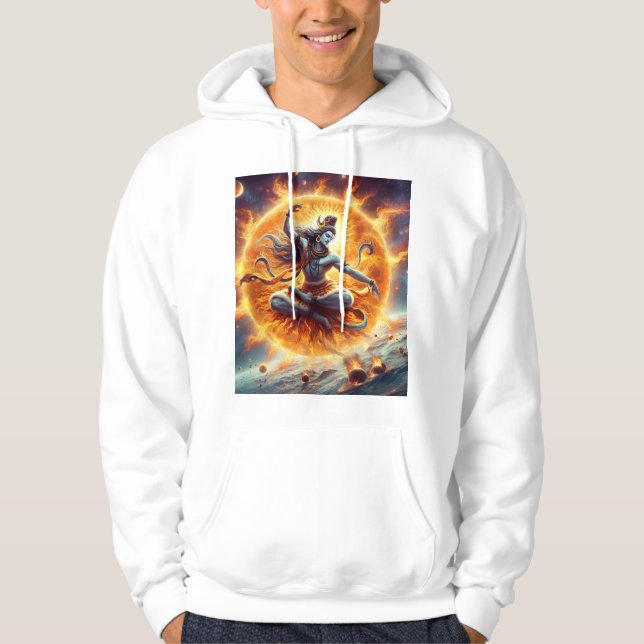 Shiva och solen hoodie (Framsida)