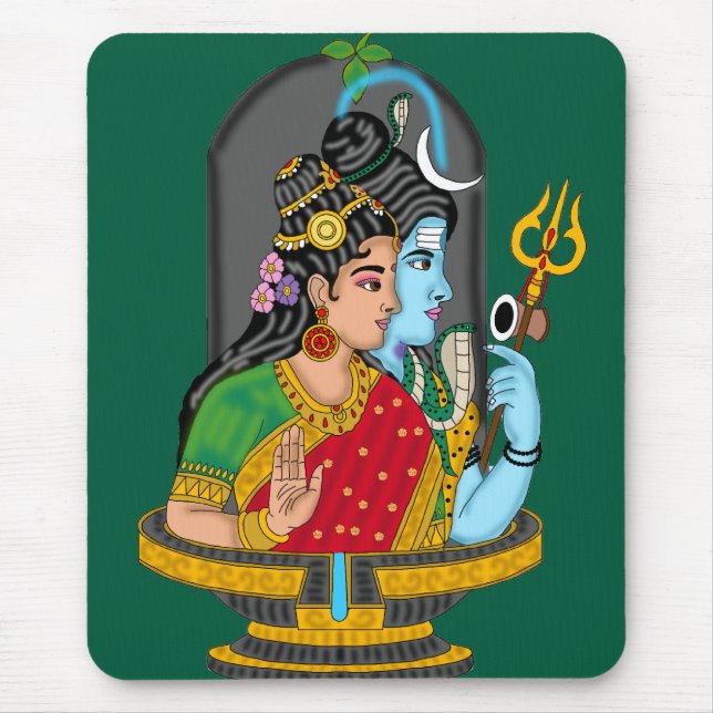 Shiva Parvati – Divine Love & Blessings Musmatta (Framsidan)