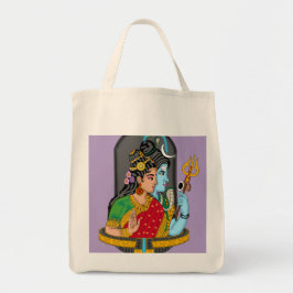 Shiva Parvati Totebag – Gudomligt par av harmoni Tygkasse