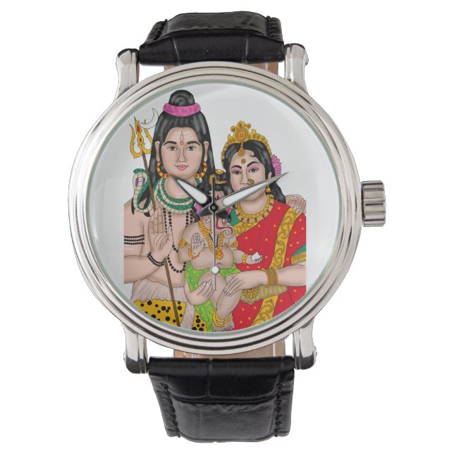 Shiva’s Family Clock Armbandsur (Framsida)