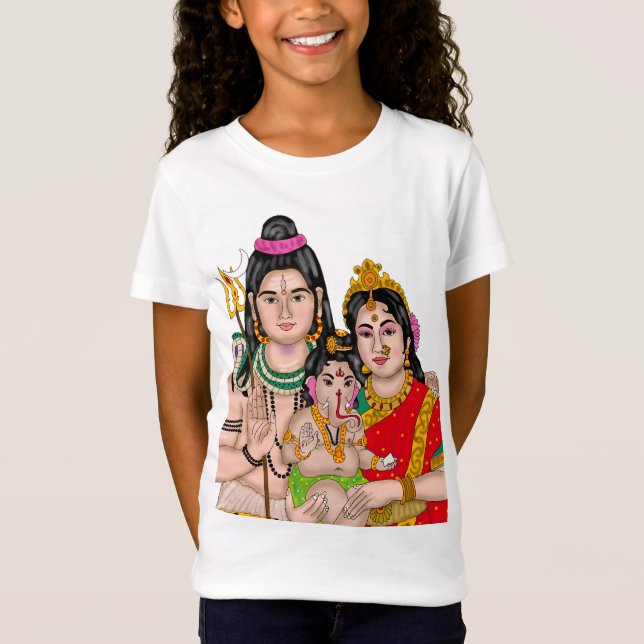 Shiva’s Family T-Shirt (Framsida)