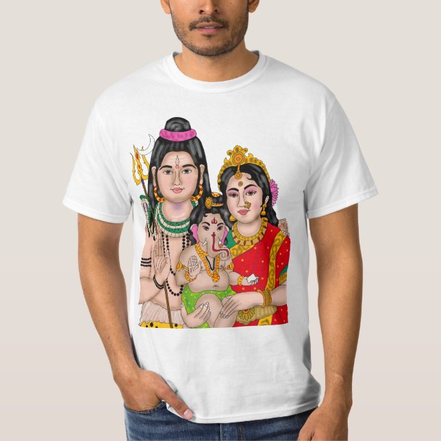 Shiva’s Family T-Shirt (Framsida)
