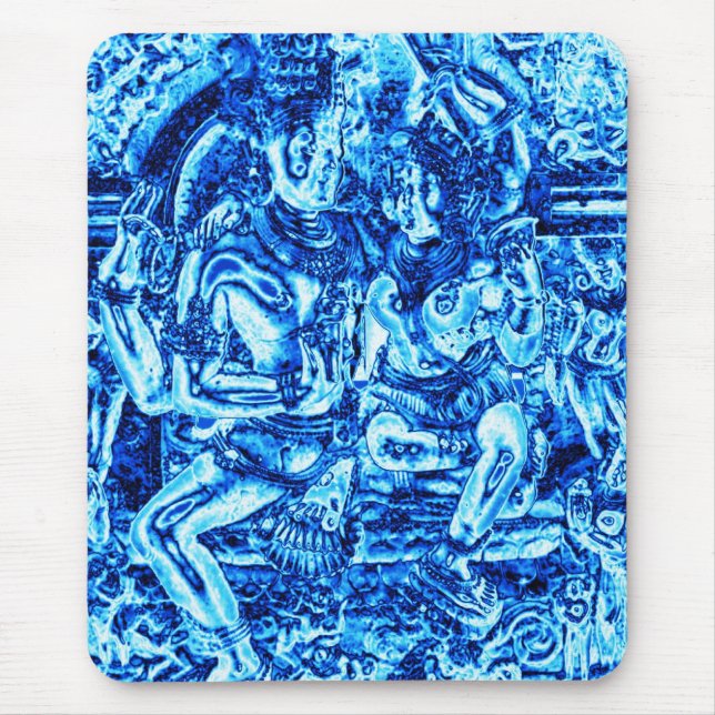 Shiva & Shakti omfamning Musmatta (Framsidan)