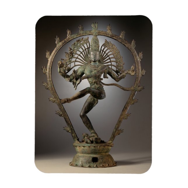 Shiva som Lord of Dance Magnet (Vertikal)