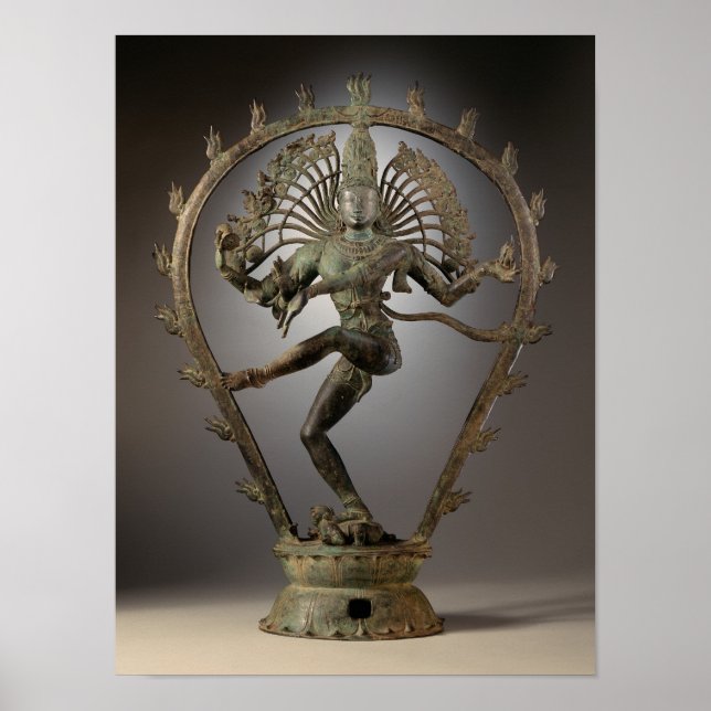 Shiva som Lord of Dance Poster (Framsidan)