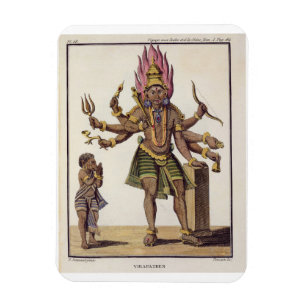 Shiva som Virapatren, Lord med denbildade ondskan Magnet