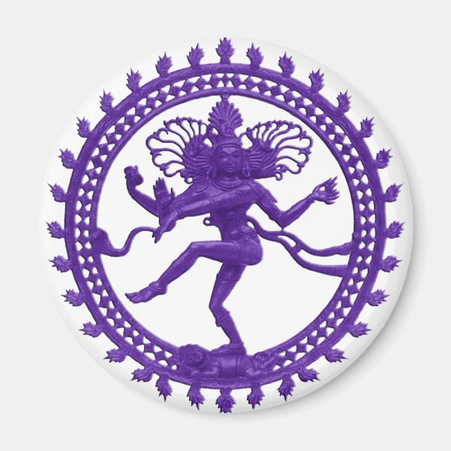 Shiva the Cosmic Dancer Magnet (Framsidan)