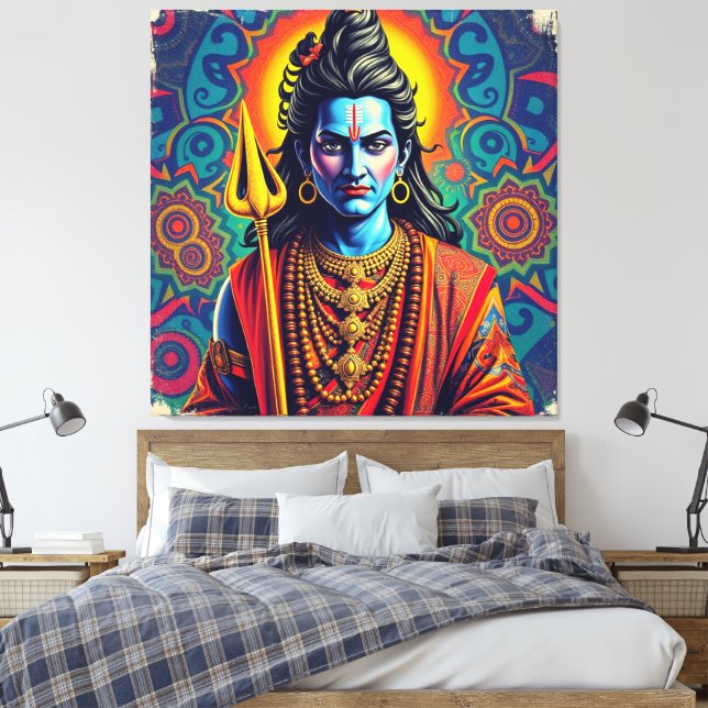 SHIVA THE DESTROYER-5 CANVASTRYCK (Insitu (sovrum))