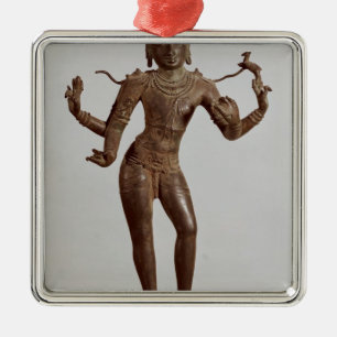 Shiva Vinadhara Dakshina-Murti, Dravidian Julgransprydnad Metall
