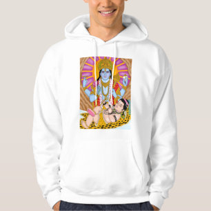 Shiva & Vishnu Tröja – Andlig avslappnad klänning Hoodie