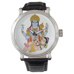 Shiva & Vishnu Ur – Gudomlig Väggdekor & Hem Dekor Armbandsur