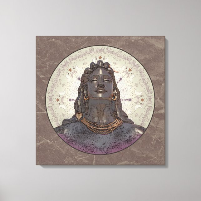 SHIVA ~ Wrapped Canvas (Framsida)