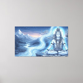 Shivaguden Canvastryck