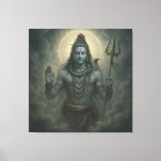 Shivaguden Canvastryck