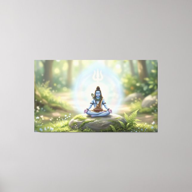 Shivaguden Canvastryck (Framsida)