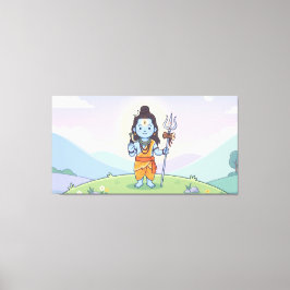 Shivaguden Canvastryck