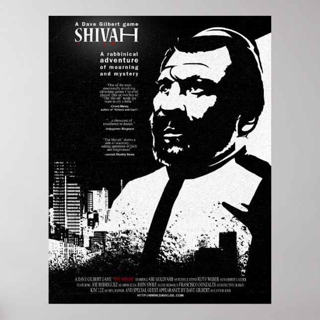 Shivah poster (Framsidan)