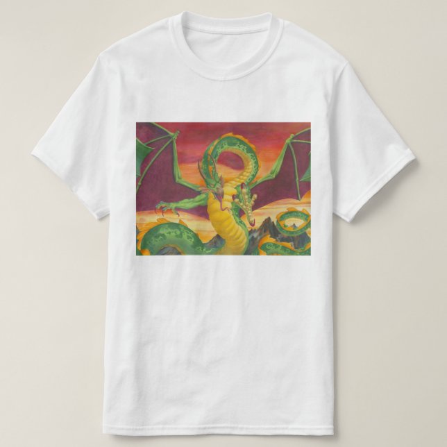 Shivan Dragon Redesign Tee (Design framsida)