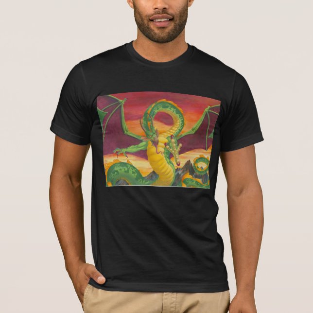 Shivan Dragon Redesign Tee Shirt (Framsida)