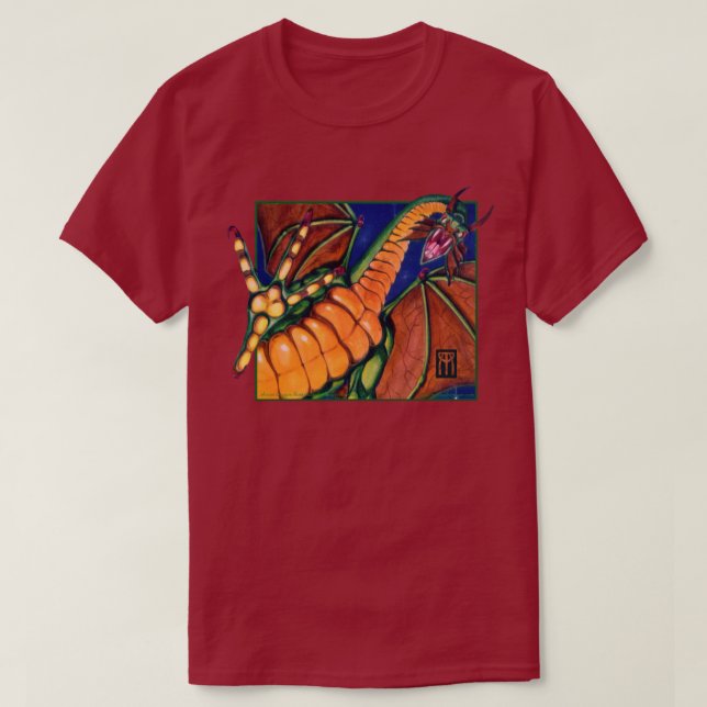 Shivan Dragon T Shirt (Design framsida)
