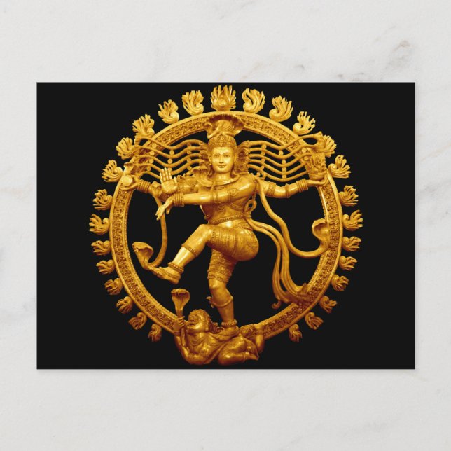 Shiva's Dance Vykort (Framsida)