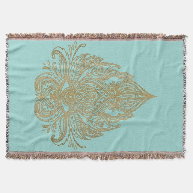 Shivas Öga - Throw Blanket Filt (Framsidan)