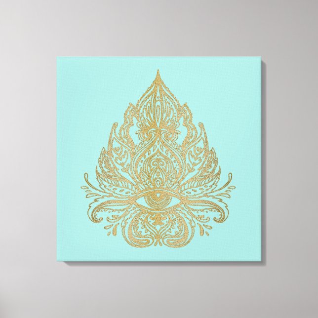 Shivas Öga - Wrapped Canvas (Framsida)