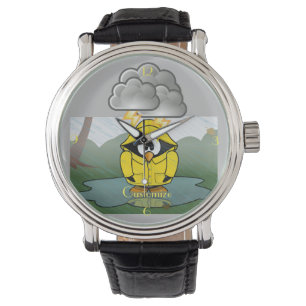 Shiving Rainy Day Penguin Thunder_Cove Armbandsur
