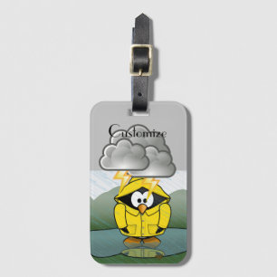 Shiving Rainy Day Penguin Thunder_Cove Bagagebricka